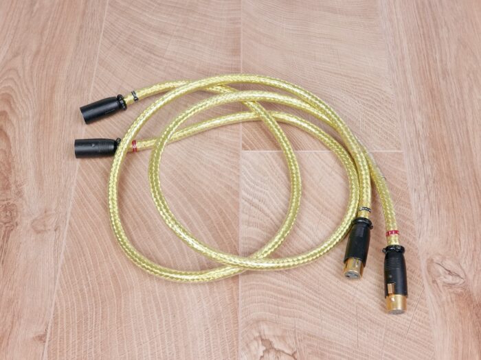 Wireworld Gold Eclipse III+ audio interconnects XLR 1,0 metre 11