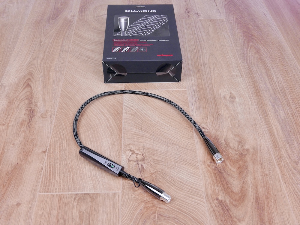 AudioQuest Diamond Digital audio interconnect AES/EBU XLR 0,75 metre