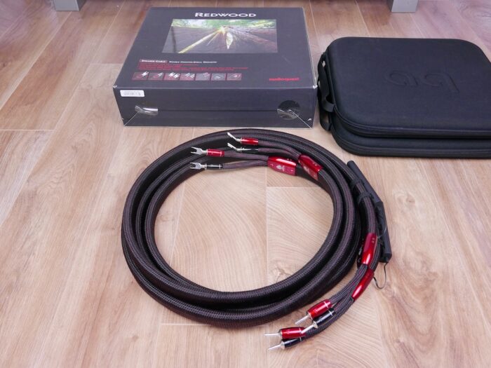 AudioQuest Redwood highend audio speaker cables 3,0 metre 11