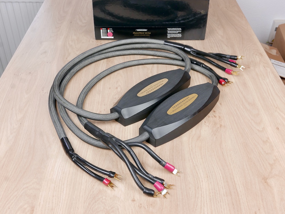 Transparent Audio MusicWave Ultra (MM series) highend bi-wired