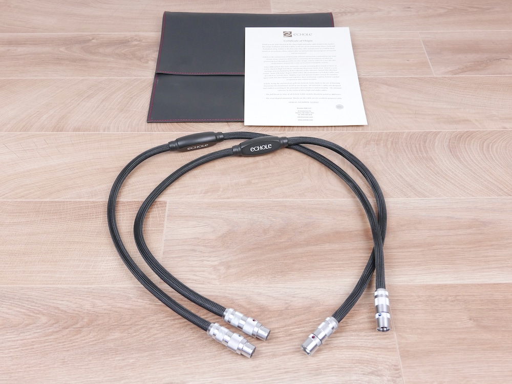 Echole Orius highend audio interconnects XLR 1,0 metre 1