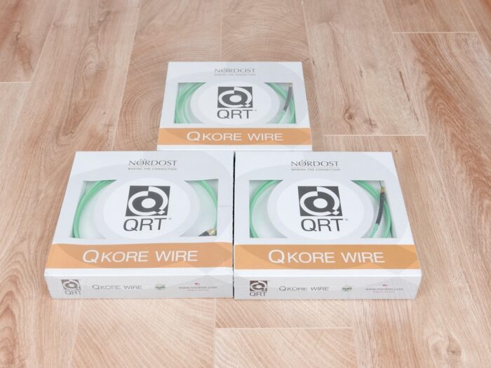 QRT Quantum QKORE Wire audio ground cable RCA-banana 2,0 metre NEW 1