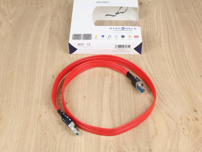 Wireworld Audio Starlight 8 digital audio RJ:E ethernet network cable 1,0 metre 41