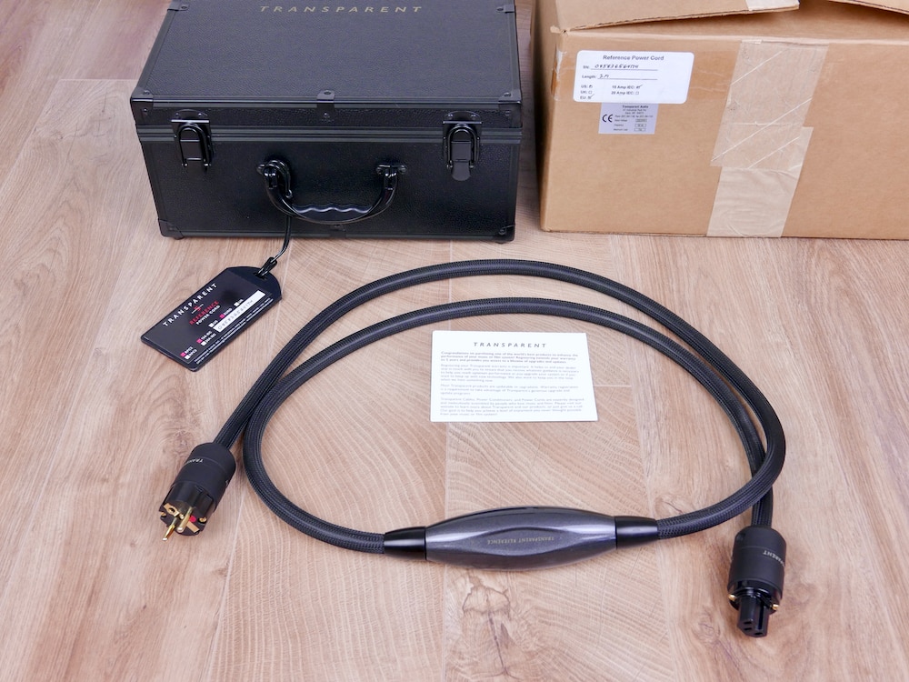 Transparent Reference Generation 5 highend audio power cable 2,0 metre 1