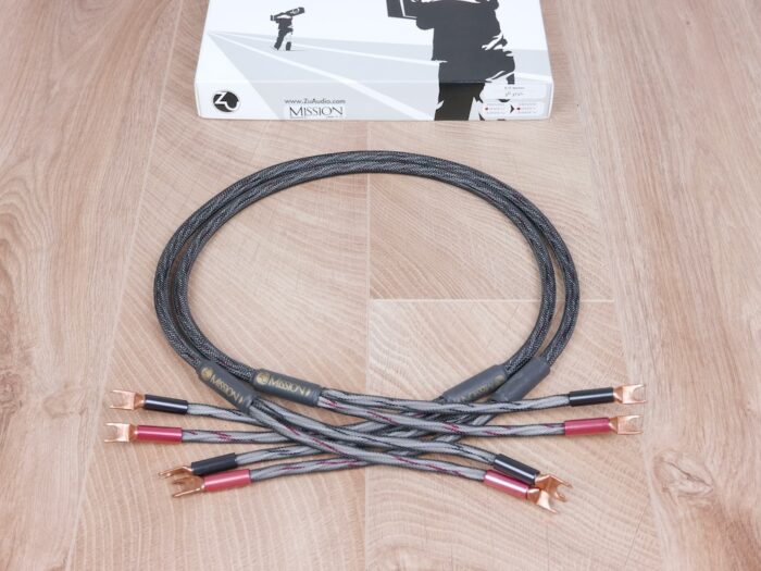 Zu Mission audio speaker cables 1,0 metre 1