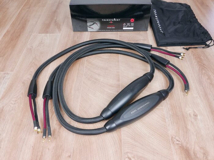 Transparent Super G5 audio speaker cables 2,5 metre 11