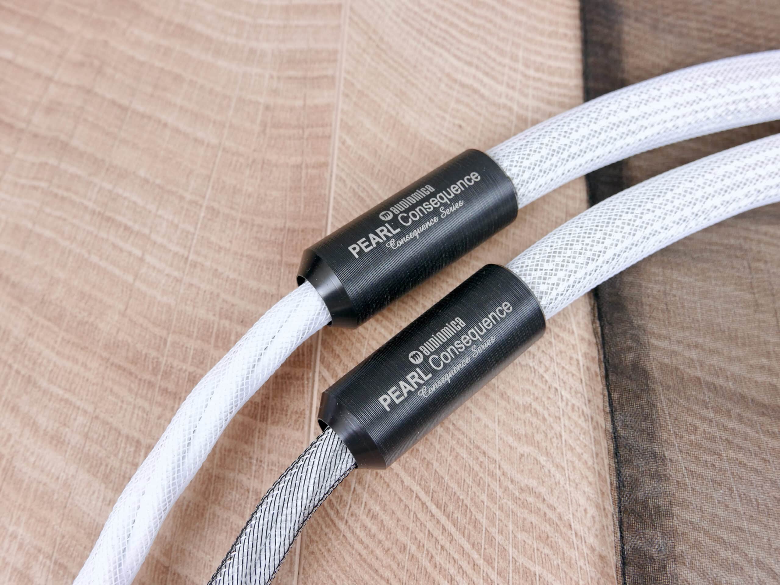 Audiomica Laboratory Consequence high end audio demo cables 8