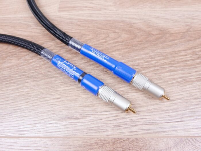 Signal Projects Lynx audio interconnects RCA 1,0 metre NEW 2