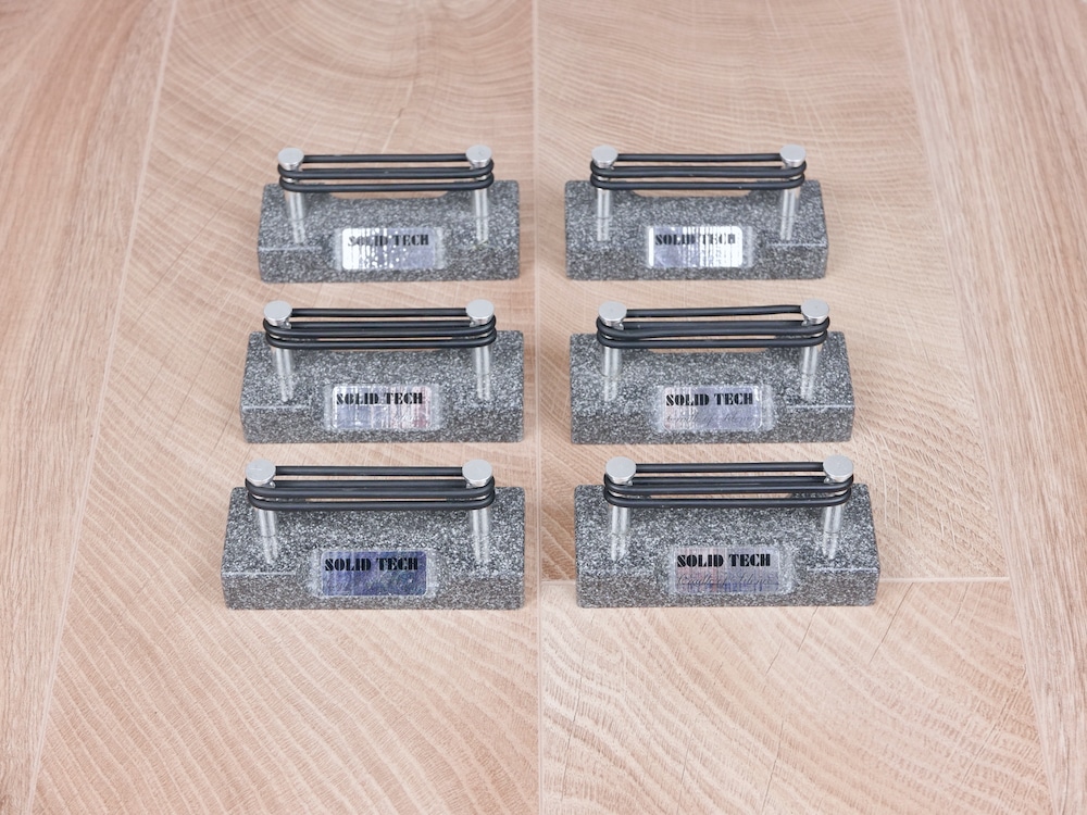 Solid Tech Cradle of Silence audio cable lifters set of 6 Contrado Audio
