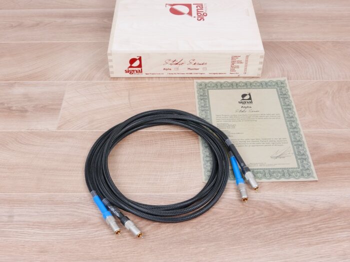 Signal Projects Alpha audio interconnects RCA 2,0 metre 1