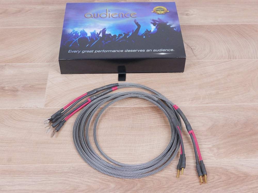 Audience AU24 SX highend audio speaker cables 2,5 metre 1
