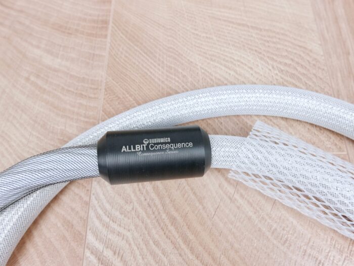 Audiomica Laboratory Consequence ALLBIT high end audio power cable 1,5 metre 2