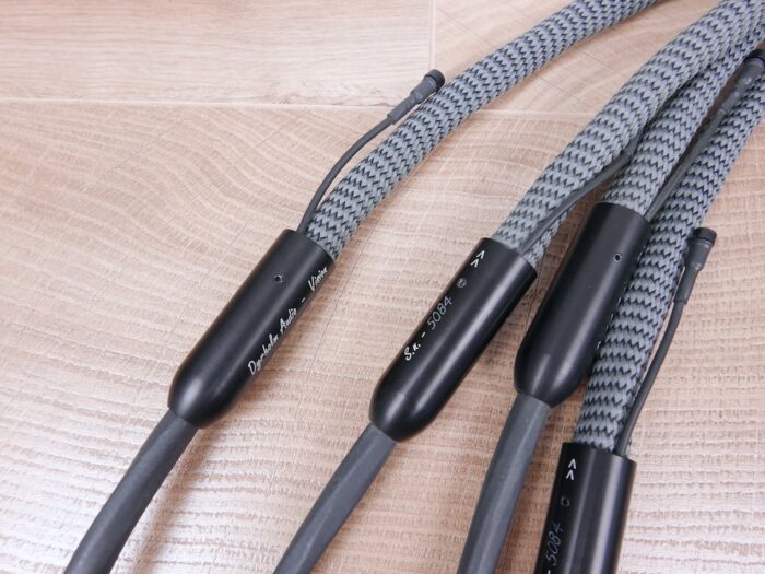 Dyrholm Audio Vision highend audio speaker cables 2,5 metre 2