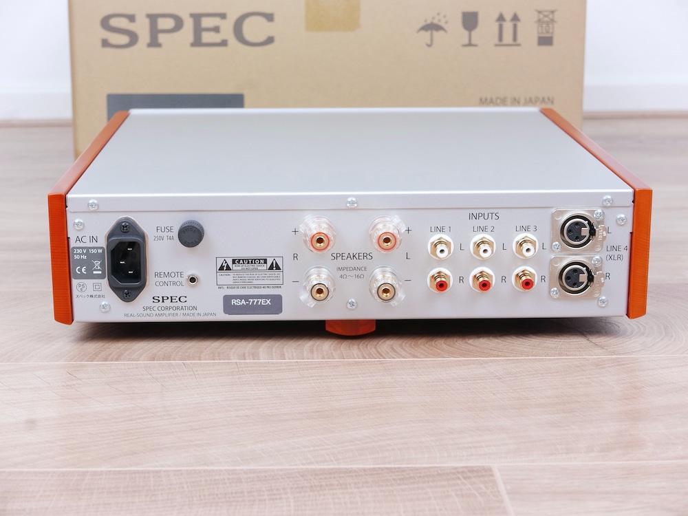 SPEC Corporation RSA-777EX highend audio integrated amplifier NEW 4