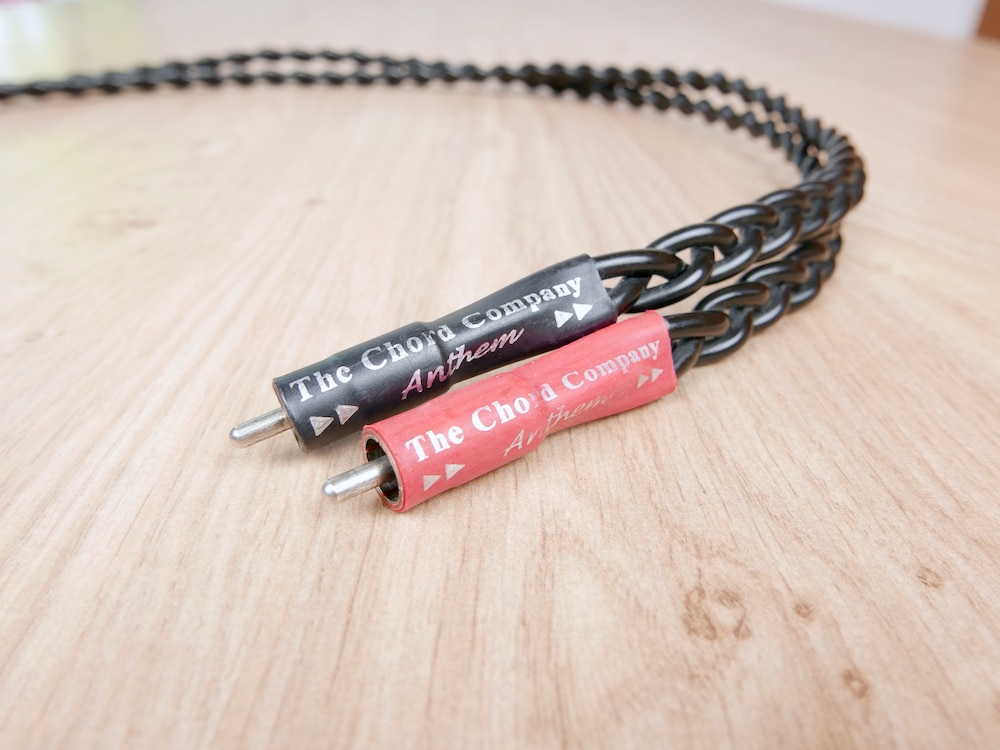 Chord Company Anthem Reference RCAケーブル Chord Anthem Reference RCA Interconnect Cable - 1m - Hi-Fi