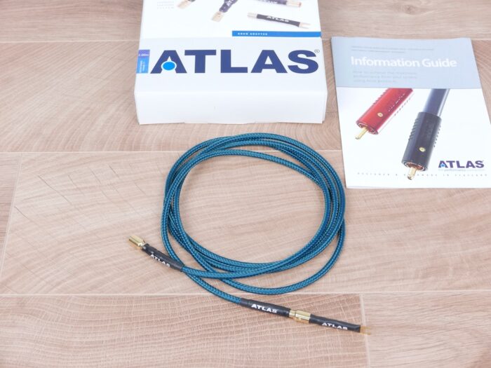 Atlas Cables Grun Earthing cables Female with adapter 2,0 metre NEW 1