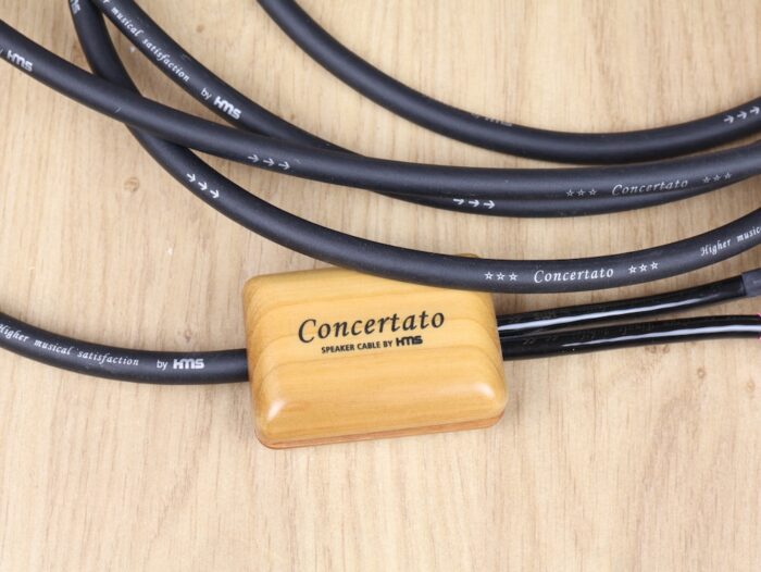 HMS Elektronik Concertato audio speaker cables 2,0 metre 2