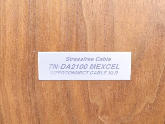 Acrolink 7N-DA2100 Mexcel highend audio interconnects XLR 1,0 metre 5