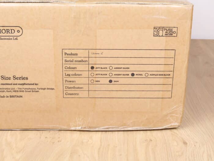Chord Electronics ULTIMA 6 highend audio Power Amplifier NEW 5