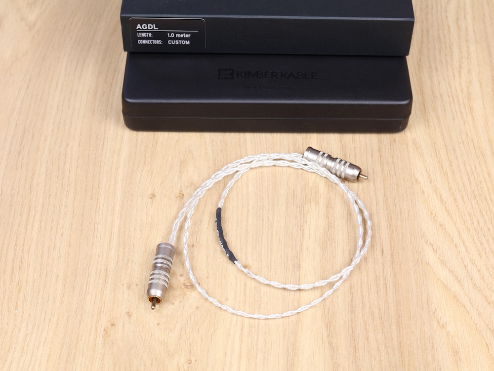 Kimber Kable AGDL silver digital audio interconnect Siltech SST