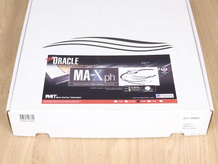 MIT Cables Oracle MA-X Phono highend audio phono interconnects DIN-RCA 2,0 metre 15