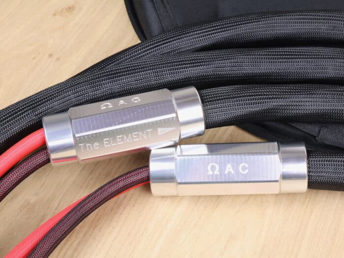 Omega Audio Concepts The Element highend audio speaker cables 2,5 metre 2