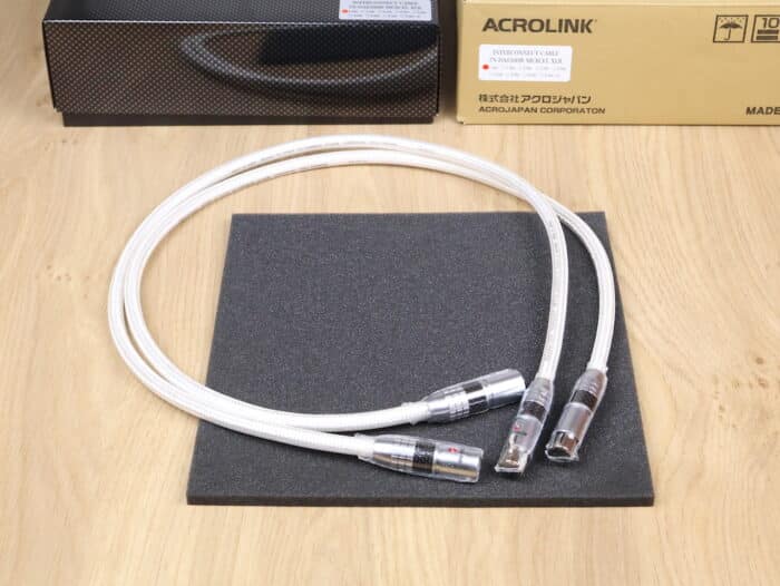 Acrolink Esoteric 7N-DA6300IV Mexcel highend audio interconnects XLR 1,0 metre NEW 1