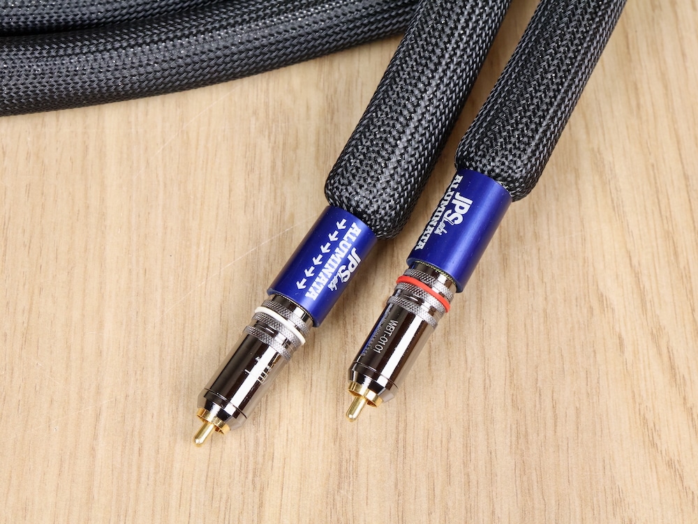 JPS Labs Aluminata highend audio interconnects RCA 1,5 metre NEW 2