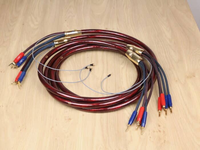 Van den Hul The NOVA highend bi-wired audio speaker cables 3,0 metre 1