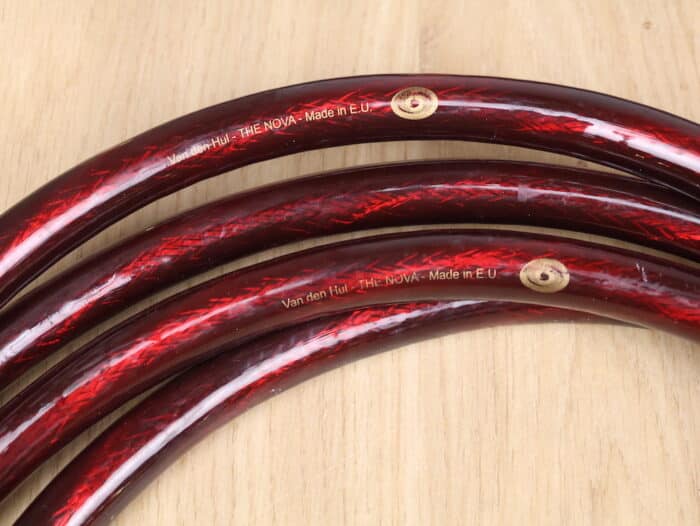 Van den Hul The NOVA highend bi-wired audio speaker cables 3,0 metre 2