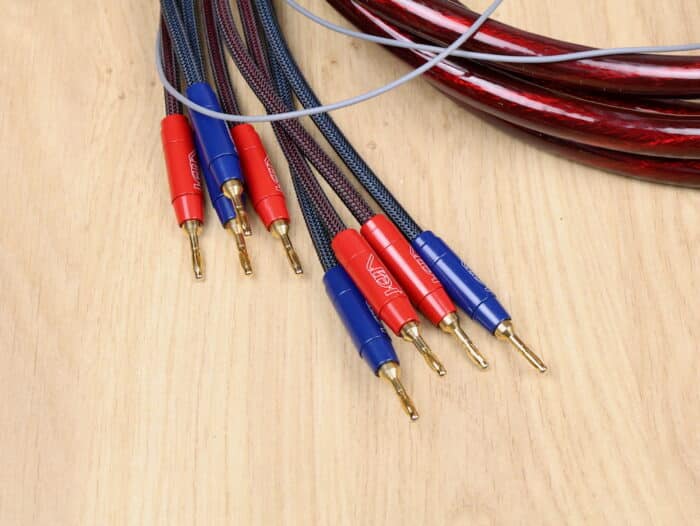 Van den Hul The NOVA highend bi-wired audio speaker cables 3,0 metre 5