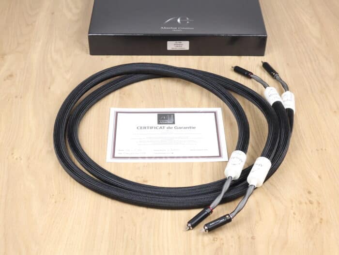 Absolue Creations UL-TIM highend audio interconnects RCA 1,6 metre 1