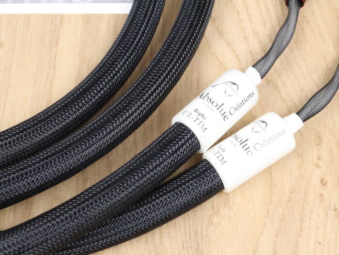 Absolue Creations UL-TIM highend audio interconnects RCA 1,6 metre 2