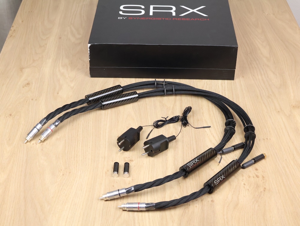 Synergistic Research SRX highend audio interconnects RCA 1,0 metre 12