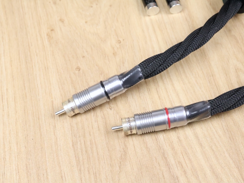 Synergistic Research SRX highend audio interconnects RCA 1,0 metre 14