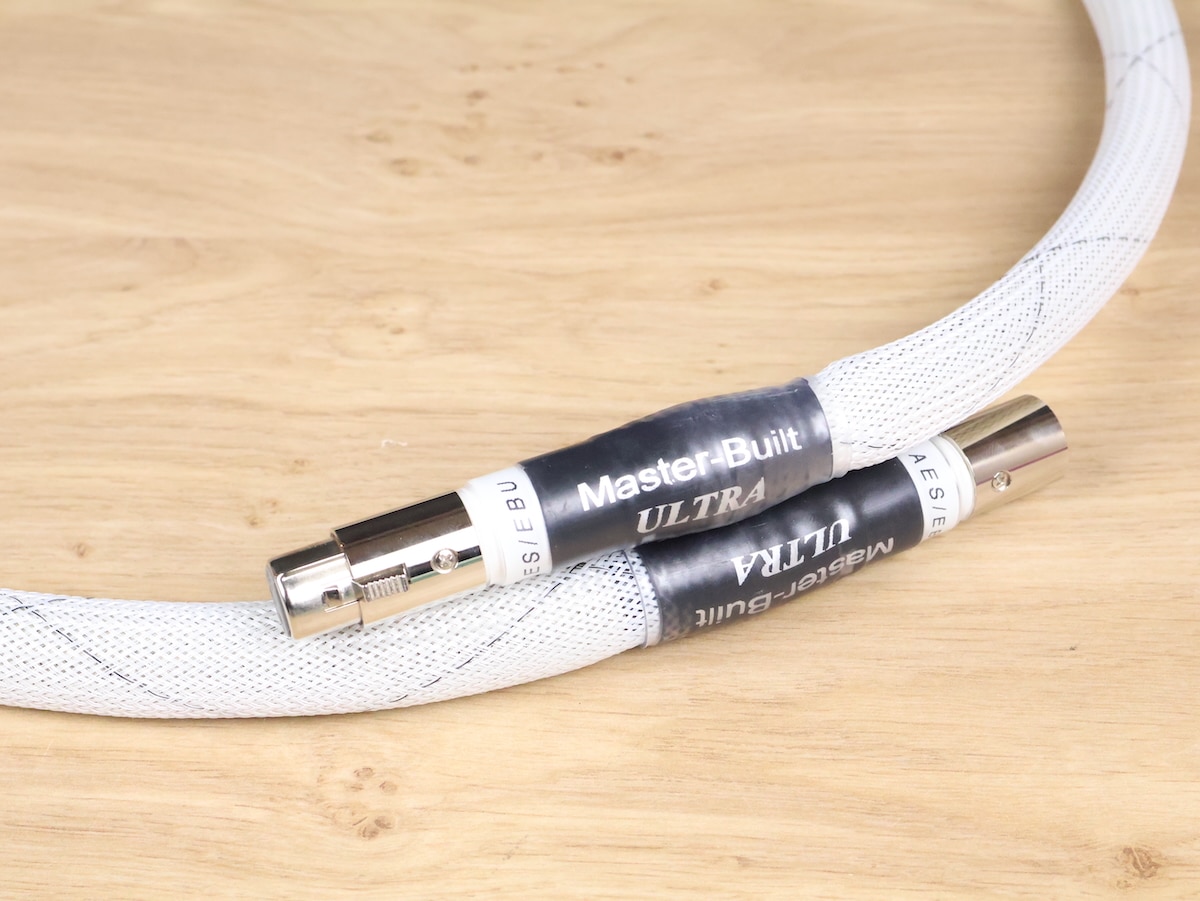 MasterBuilt Ultra Line highend digital audio interconnect AES:EBU 110 Ohm XLR 1,5 metre 2