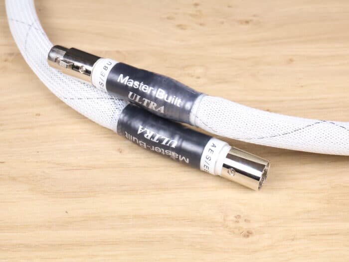 MasterBuilt Ultra Line highend digital audio interconnect AES:EBU 110 Ohm XLR 1,5 metre 3