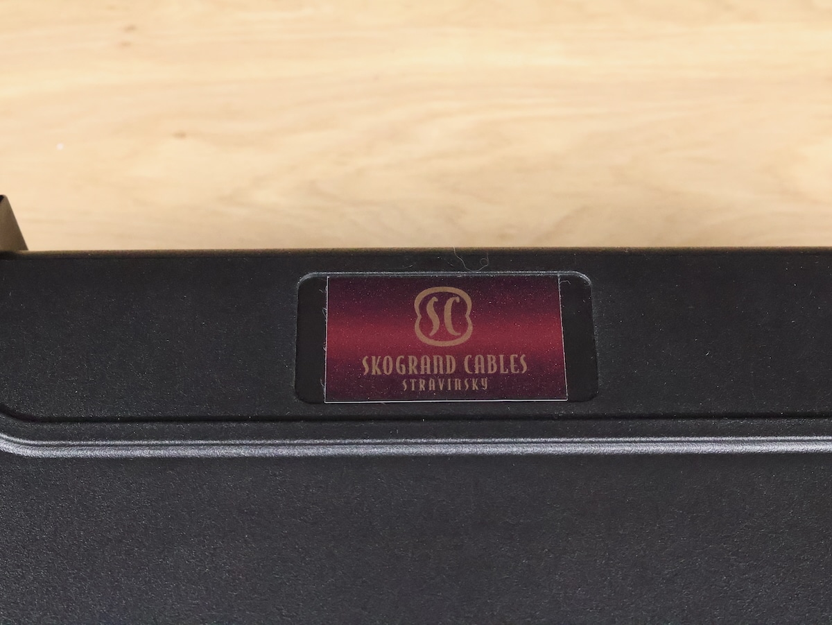 Skogrand Stravinsky Mk2 highend digital audio interconnect AES:EBU XLR 2,0 metre 5