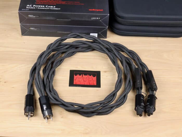 AudioQuest Tornado Source audio power cables C15 2,0 metre (2 available) 1