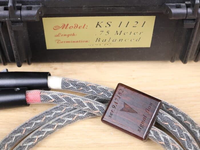 Kimber Kable Select KS-1121 highend audio interconnects XLR 0,75 metre 23