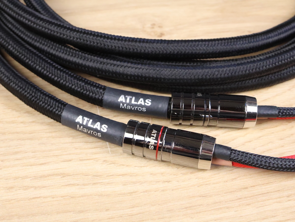 Atlas Cables Mavros Grun highend audio speaker cables 2,5 metre 22