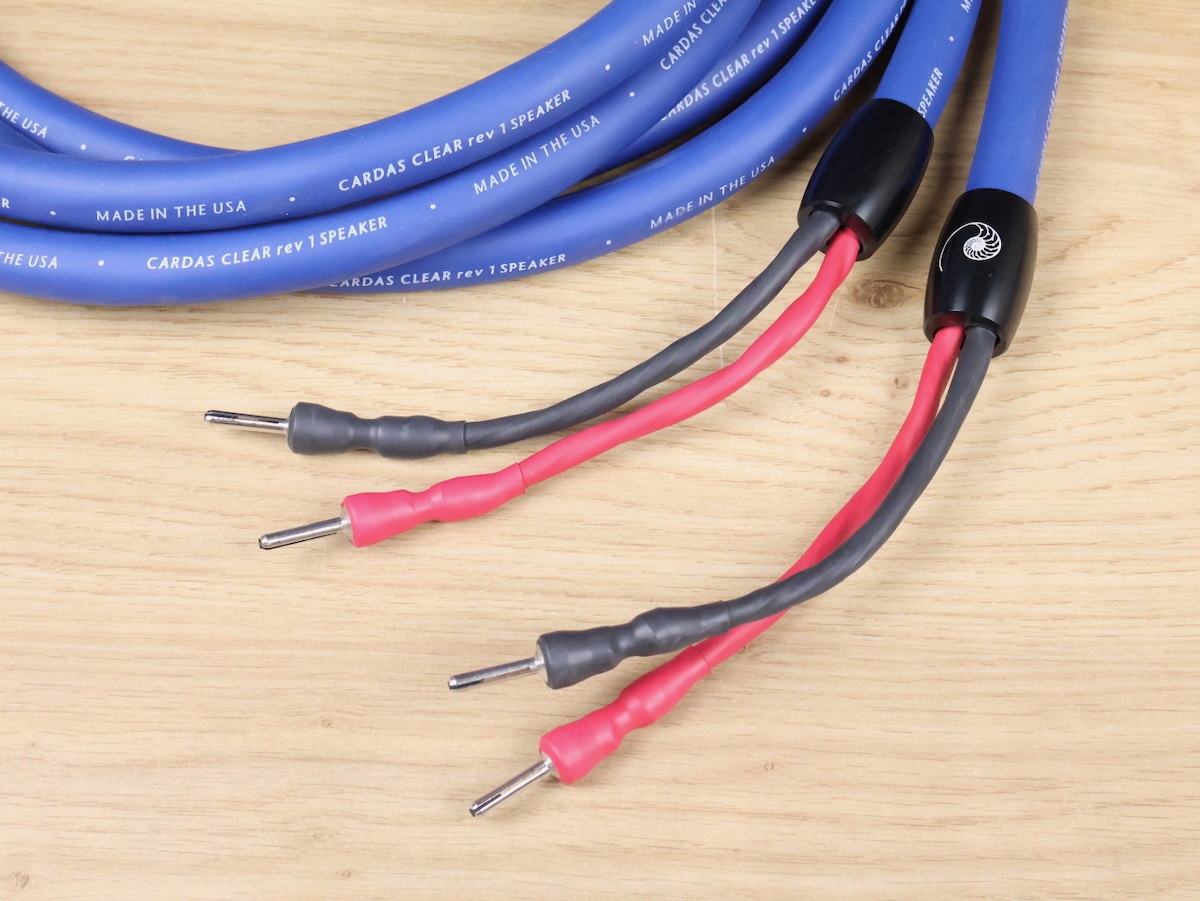 Cardas Audio Clear highend audio speaker cables 2,5 metre 33