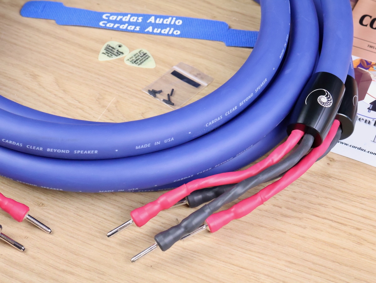 Cardas Audio Clear Beyond highend audio speaker cables 3,0 metre 3