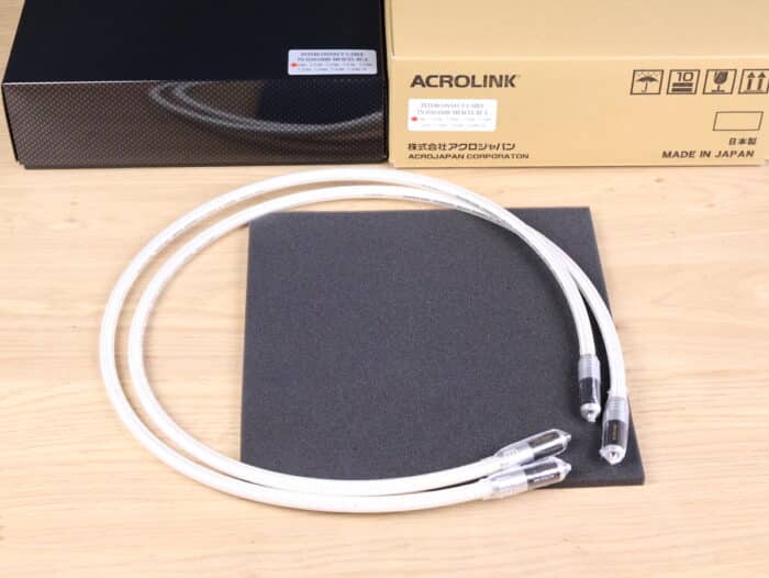 Acrolink Esoteric 7N-DA6100IV Mexcel highend audio interconnects RCA 1,0 metre NEW 1