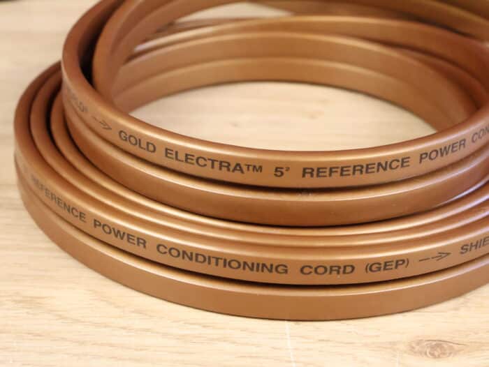 Wireworld Gold Electra 5.2 pure silver highend audio power cable 2,0 metre (2 available) 2