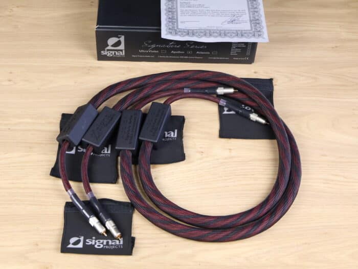 Signal Projects Apollon highend audio interconnects RCA 1,5 metre 1