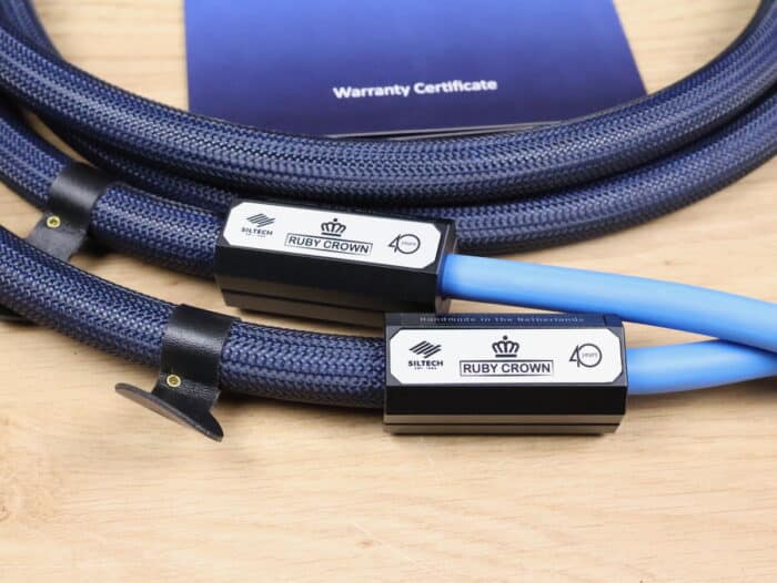 Siltech Ruby Crown S10 40th Anniversary highend audio interconnects XLR 2,0 metre 2