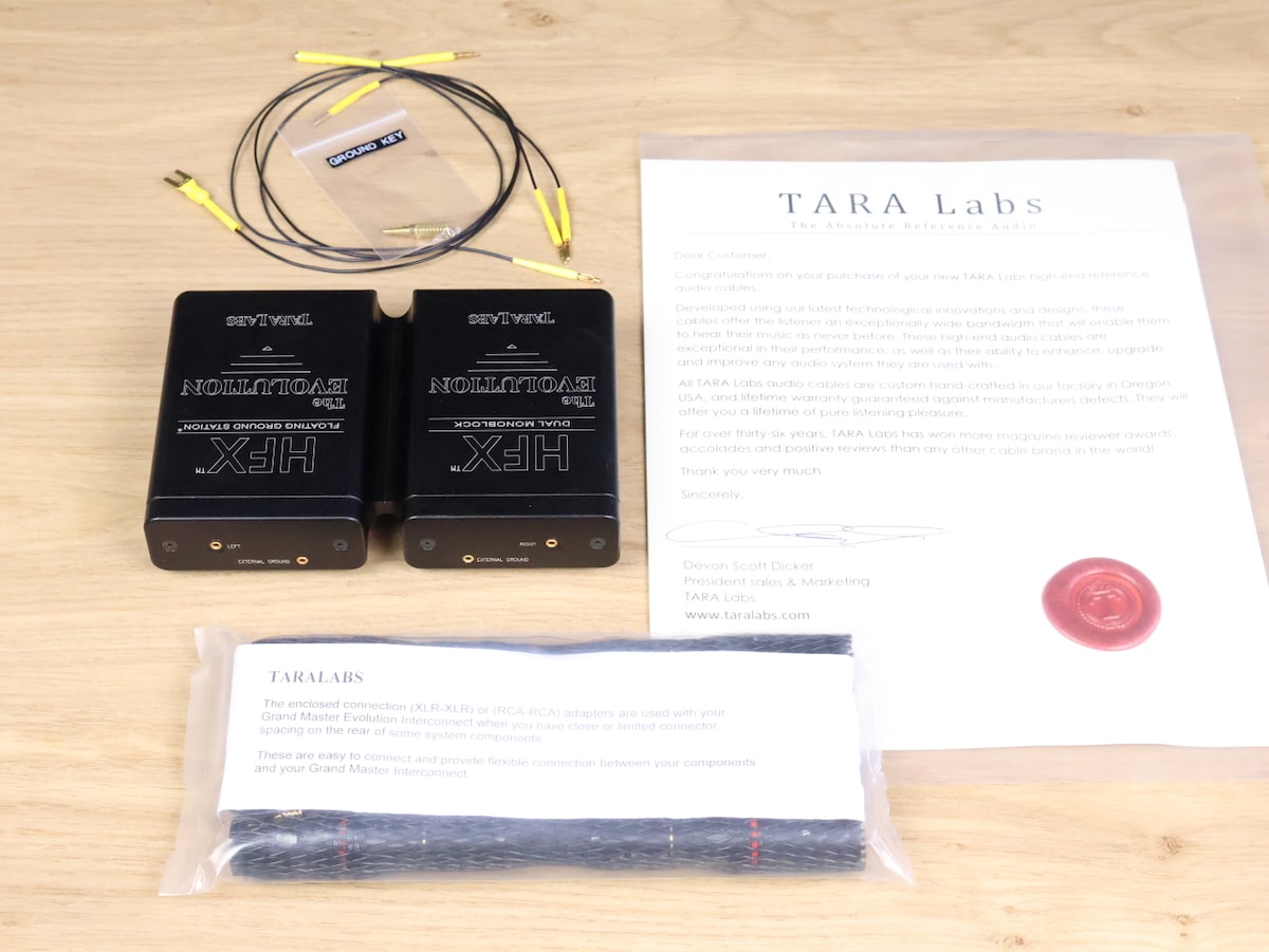 Tara Labs The Grand Master Evolution highend audio interconnects XLR 3,0 metre 5