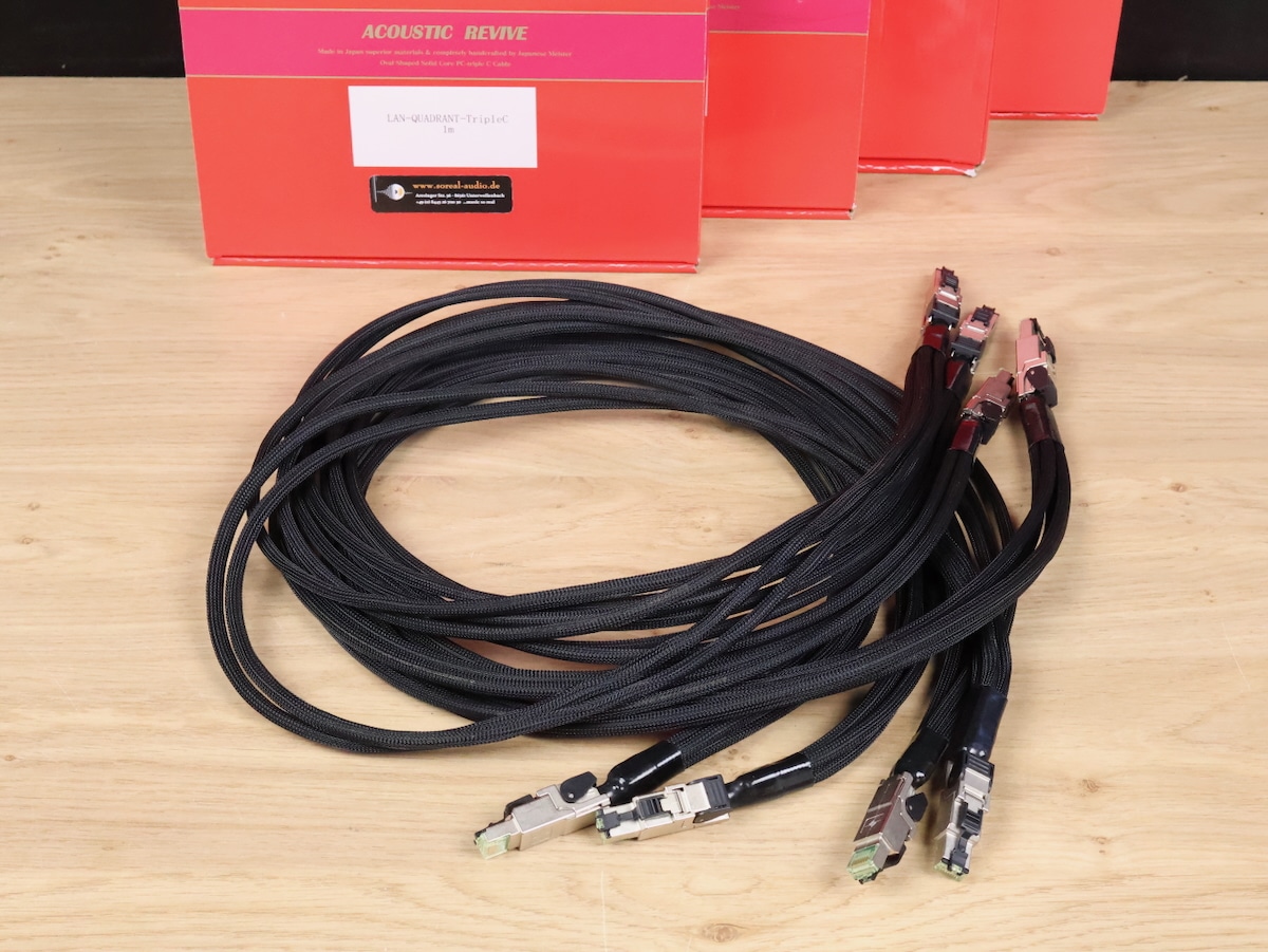 Acoustic Revive LAN-Quadrant TripleC highend audio RJ/E