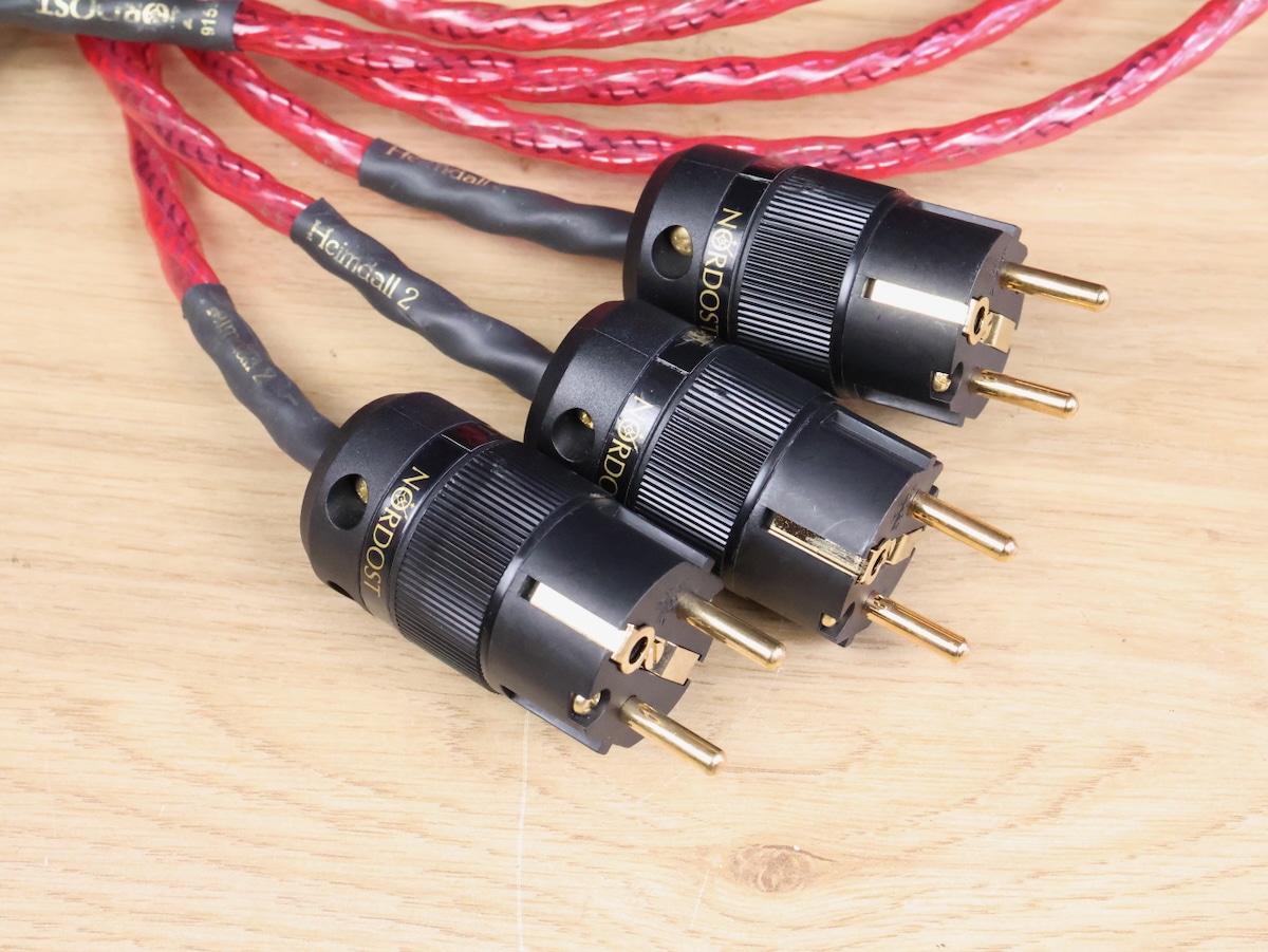 Nordost Norse Heimdall 2 audio power cables 1,0 metre (3 available